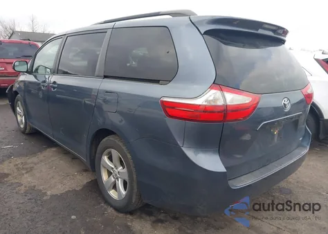 2015 Toyota Sienna Le 8 Passenger from USA, damaged, VIN 5TDKK3DC8FS535754